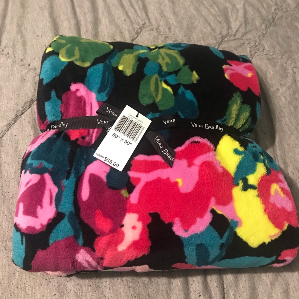 Vera Bradley throw blanket